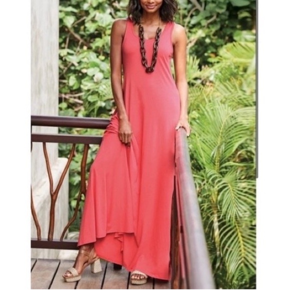Soft Surroundings Dresses & Skirts - Soft Surroundings Santiago Tank Maxi Dress Medium Tall